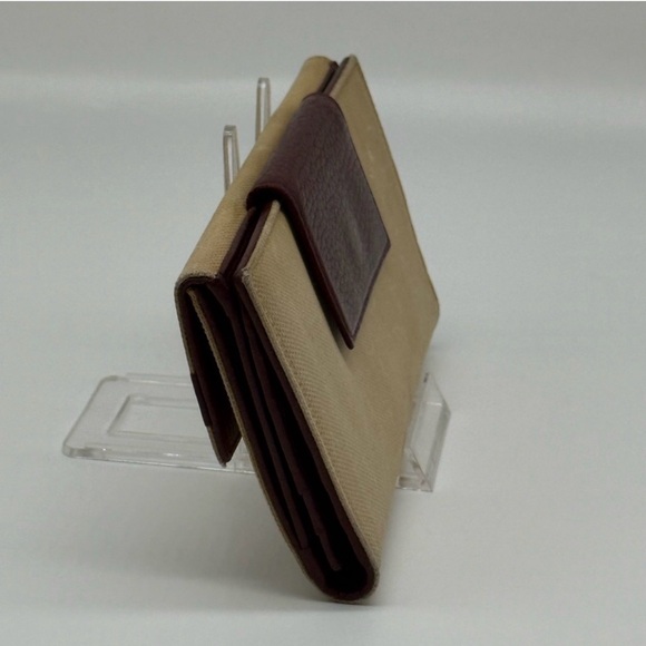 Bvlgari W Hook Continental Wallet Beige Brown - Picture 5 of 10